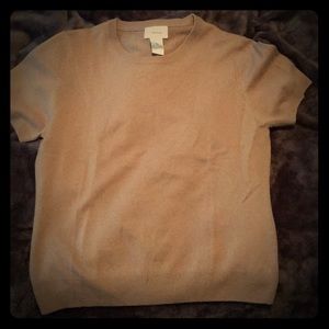 Neiman Marcus Cashmere SS Sweater